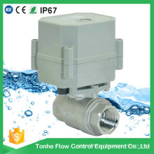 Dn15 230V Valve Stainless Steel Ss304 Electric Motorized Ball Valves